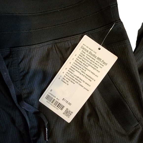 Lululemon Dance Studio Pants Black - Picture 5 of 6